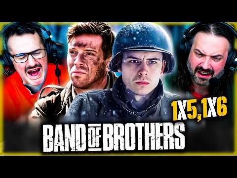 BAND OF BROTHERS 1x05 & 1x06 REACTION - THE MOST EMOTIONAL EPISODES YET – REVIEW