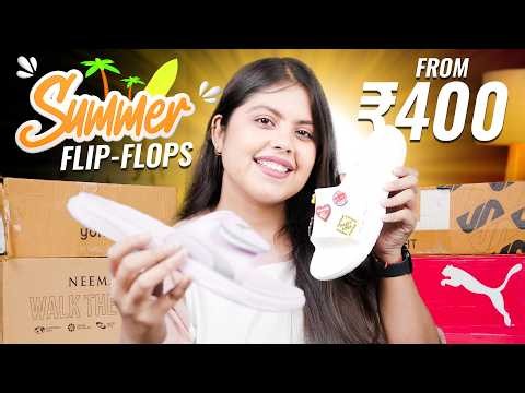 5 BEST Amazon SLIDERS/FLIP FLOP From ₹400🔥Amazon Footwear Haul Review 2026 | Priya Pandey