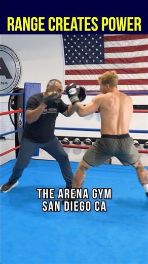 USE Your DISTANCE for POWER! #boxing #boxeo