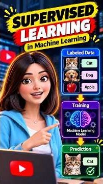 How Does Supervised Learning Work? 🧠 | AI & ML