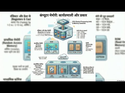 Computer Class-5 🖥 Memory & Types 