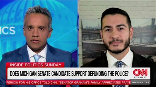 Abdul El-Sayed complains about CNN trying to 'fixate' on 'defund the police' phrase