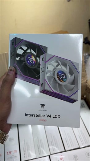 Jungle leopard interstellar V4 LCD case fan #pcfan #argb #pcbuild #jungleleopard #pcaccessories