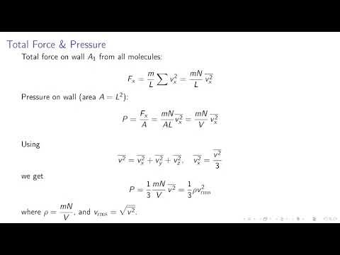Kinetic Theory of Gases L1 Avogadro Number, Ideal Gas Assumptions & Molecular Speeds CBSE & JEE