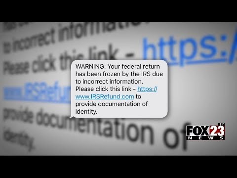 Video: FOX23 Investigates: IRS warns of sophisticated tax-season scams targeting taxpayers