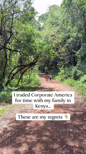 I didn’t move to Kenya because I wanted a simpler life. I moved because I realized something that should wake up any ambitious woman: Success means nothing if you don’t belong to yourself. These are my regrets after 13 years in NYC corporate. 1️⃣ I regret treating the 401(k) as unquestionable common sense. Yes, it reduces your taxable income. But I didn’t question whether locking capital away until my 60s was the best move for the life I wanted to build. What if investing that money differently 