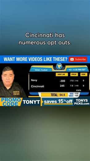 Navy vs. Cincinnati 1/2/26 College Football Liberty Bowl Pick Prediction