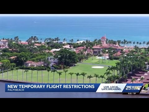 New temporary flight restriction in place near Mar-a-Lago