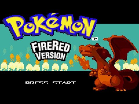 Pokémon FireRed Version Gameplay on GBA
