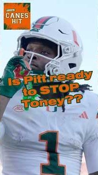 Pittsburgh is NOT WORRIED about Miami's Malachi Toney | "We Have a GREAT SCHEME for him