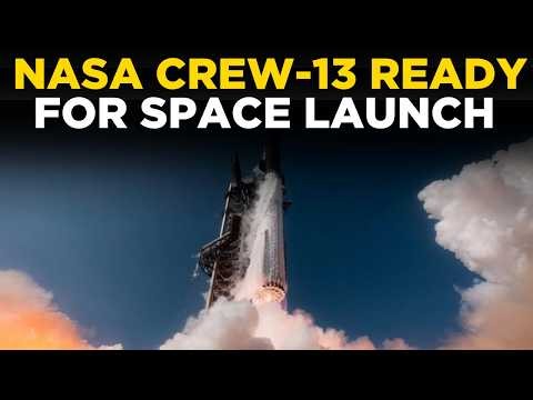 SPACEX CREW-13 LIVE | CRITICAL Pre-Launch Briefing: NASA Astronauts Speak Out! | Times Now World