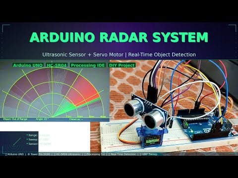 Radar System using Arduino | Electronics Mini Project