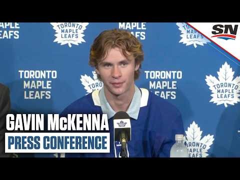 FULL Gavin McKenna Toronto Maple Leafs Press Conference