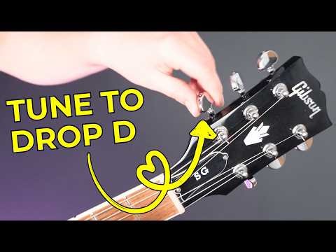 How to Tune to Drop D (Super Simple Guide)