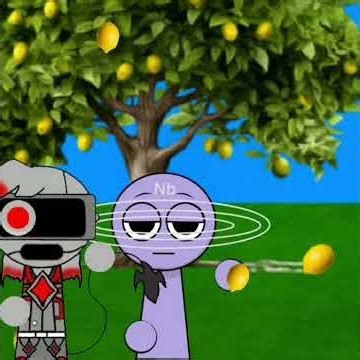 The Lemon Tree is falling Again! #sprunki #gametoons