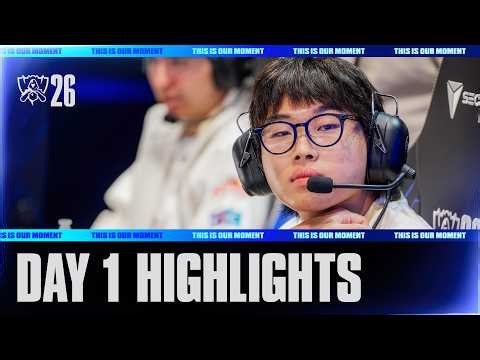 Play-In Stage Day 1 Highlights | Worlds 2026