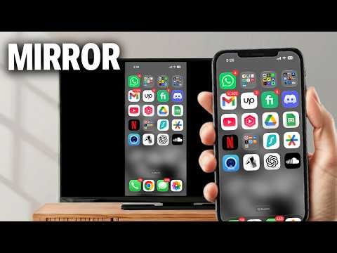 How To Mirror iPhone To TV (No WiFi Required)