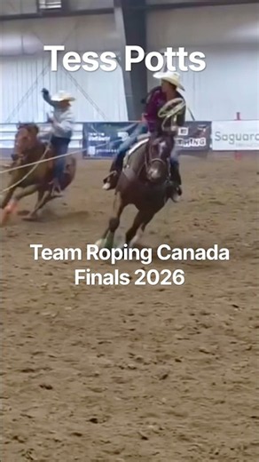 Team Roping Canada Finals 2026, Red Deer, AB.