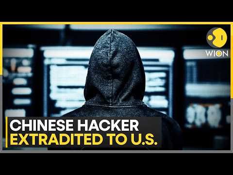 Chinese Cyber Suspect Extradited, Faces Years in US Prison | WION