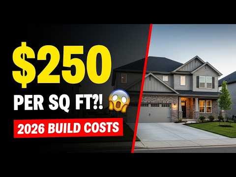 WARNING Don't Build a House in 2026 Before Watching This Cost Breakdown