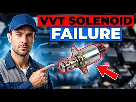 Bad VVT Solenoid Symptoms : Check This First