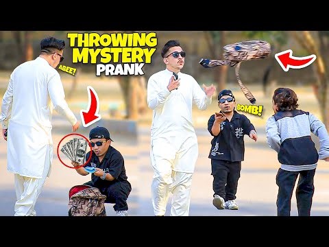 Throwing Mystery Bag Prank - | @New talent