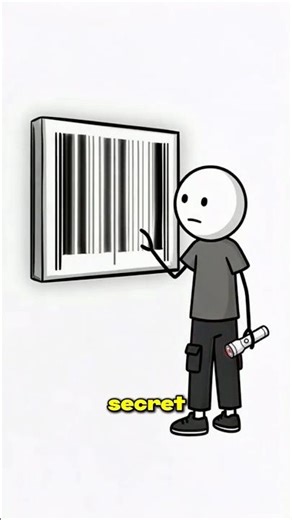 How A Barcode Scanner ACTUALLY Works 🔦 #technology #barcodes #howitworks #animation
