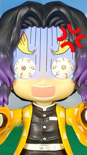 【Demon Slayer】胡蝶しのぶのカツラを被る善逸⁉︎ #demonslayer #kimetsunoyaiba #エアロピクルス