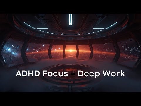 ADHD Focus Music for Deep Work & Flow State | Cinematic Ambient Study Session #2 (1 Hour)