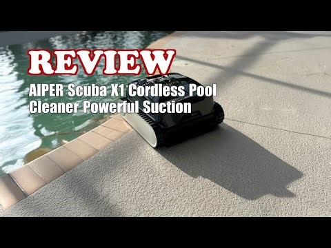 AIPER Scuba X1 Pool Cleaner Review: 6600 GPH Suction & Waterline Scrub - Worth It? 2026