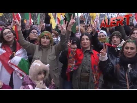Thousands Rally in Vienna Backing Syrian Kurds Amid Rojava Clashes and Violence | ALERT News