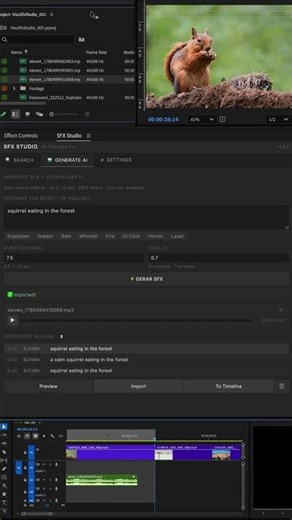 NEW: Sfx Studio. Search 500,000+ Creative Commons sounds and generate custom SFX with AI, directly i