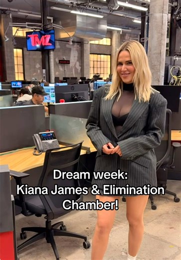 Interview with Kiana James Before Elimination Chamber