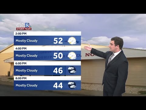 Mild Temperatures End The Week; Rain Chances Increase Across South Central Pennsylvania