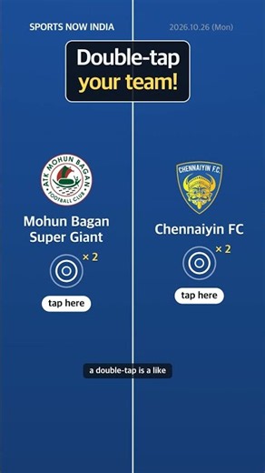 Mohun Bagan Super Giant vs Chennaiyin FC | Indian Super League — today's matches 10/26 #Shorts