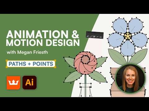 Master points and handles for animation-ready artwork in Adobe Illustrator