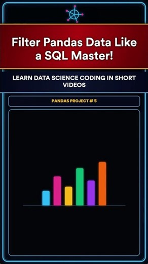 Filter Pandas Data Like a SQL Master! 🚗⚡ #Shorts #datascience #dataanalytics #coding