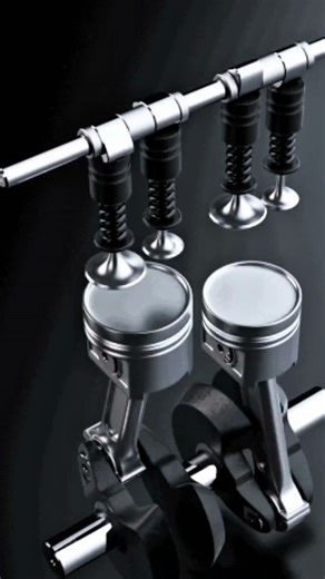 Working of Petrol and diesel engine mechanism || Piston motion mechanism #3d #cad #design #shorts