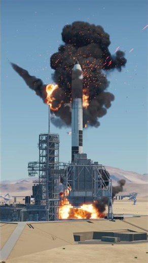 "Rocket Explodes on Launch Pad Seconds Before Liftoff!"