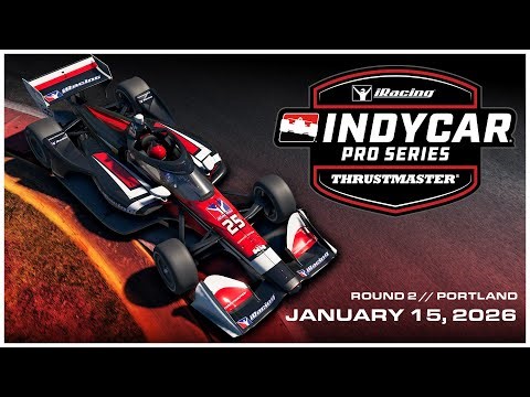 🔴 LIVE: 2026 INDYCAR Thrustmaster iRacing Pro Series | Round 2 at Portland