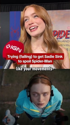 Sadie Sink on how Stranger Things helped prepare her to play [redacted] in Spider-Man: Brand New Day