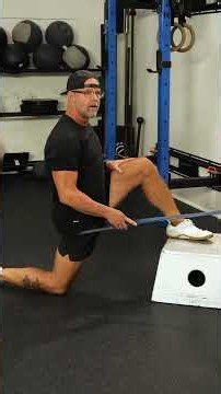 Hip Mobilization: Front Foot Elevated Lunge with Anterior Band Distraction