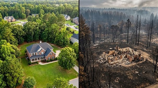 Over 120 residences lost in Georgia and Florida wildfires — families left with nothing overnight