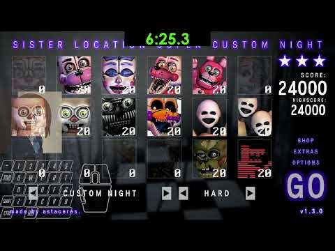 12/20 - Building up to Hyper Golden Freddy - FNAF SL Super Custom Night