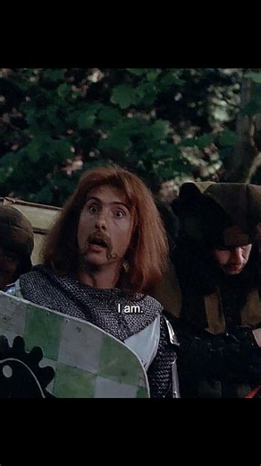 Monty Python and the Holy Grail (1975) | Sir Robin Encounters the Three-Headed Giant