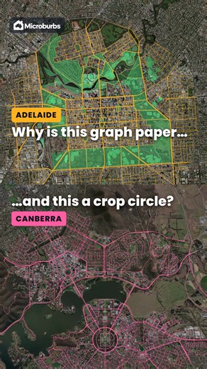 Adelaide grid vs Canberra circles: why their city plans look so different