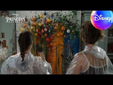 The Iconic Balloon Art Scene 🎨 | The Princess Diaries Scene @DisneyUK