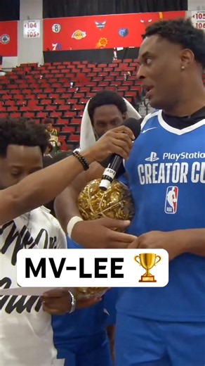 LeeThe4th is the NBA Creator Cup MVP!
