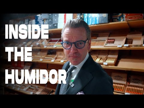 Michael Herklots Walks Through The Creekside Humidor