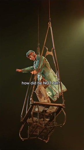 All that stumbling and he's still stable 😨 #KURIOS | Cirque du Soleil